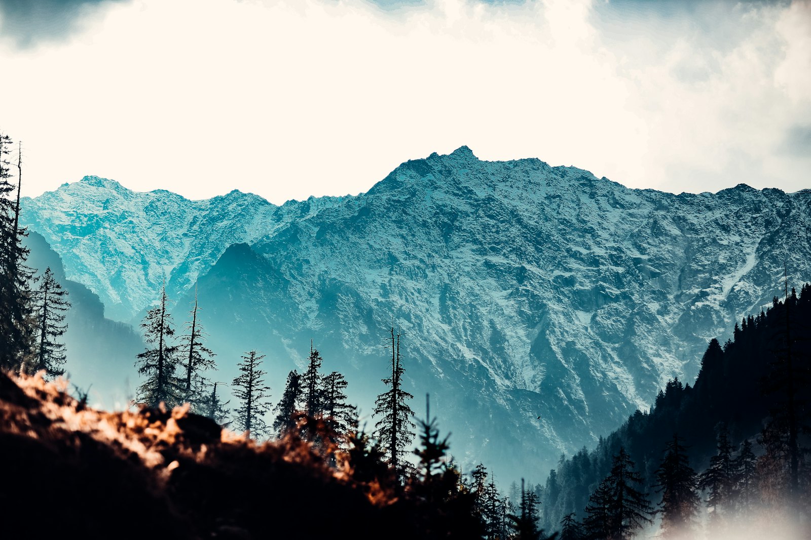 Snow-capped Himalayan peaks